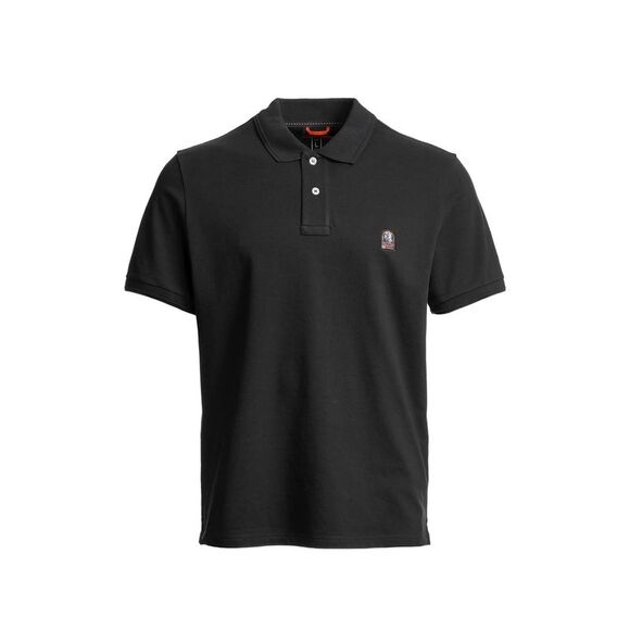 Parajumpers Black Polo Shirts Men